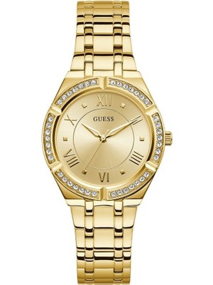 Guess Kadın Kol Saati GUGW0033L2   Altın Renkli Çelik Kasa 3 ATM Suya Dayanıklı Pilli (Quartz) Mekanizma