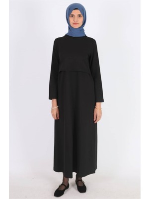 Mersha Collection 4 Mevsim Emzirme Özellikli Elbise - Lohusa Anne Kıyafeti