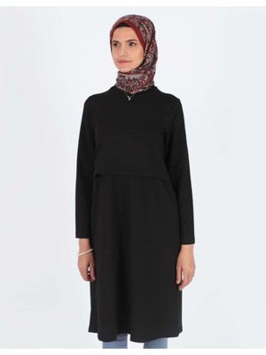 Mersha Collection Emzirme Özellikli Tunik - Lohusa Anneler Için Pratik Tasarım
