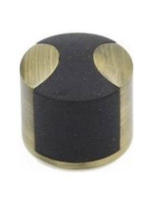 System Kapı Stoperi Mat Antik Sarı / Siyah 35MM (DS1005 0035 Abm-P6)