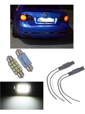 Özgürce Vw Jetta Mk5 LED Plaka Lambası Ampul Seti, Parlak ve Dayanıklı Aydınlatma