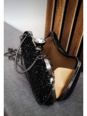  Kadın Abiye Çanta Kristal Şık Davet Gece Çanta