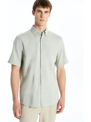 Lc Waikiki Yeni Sezon Regular Fit Kısa Kollu Erkek Gömlek