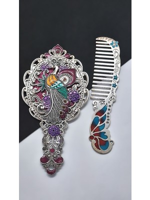 Serenity Özel Kutulu Hediyelik Otantik Ayna Takımı17