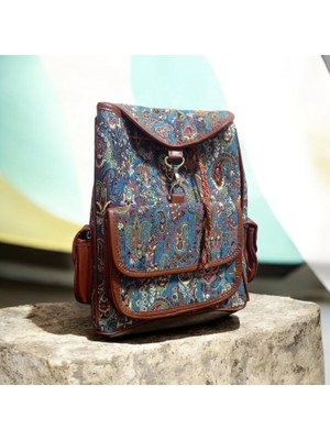 Öykücanbu Otantik Terme Kumaş Unisex Sırt Çantası
