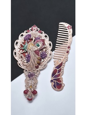 Serenity Özel Kutulu Hediyelik Otantik Ayna Takımı17