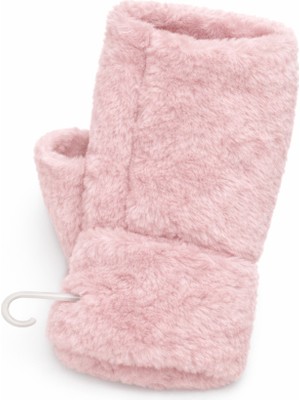 Selvira Peluş Kedi Desenli Eldiven | Kışlık Sıcak Tutan, Yumuşak, Şirin Tasarım Mitten 4-15 Yaş