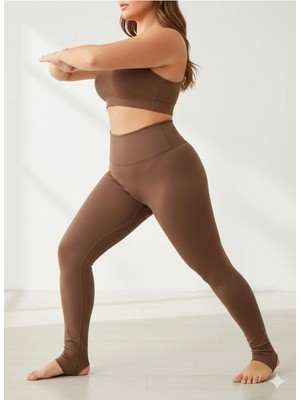 Bitangosu Büyük Beden Sporcu Tayt- Yüksek Bel- Korseli-Her Mevsim Çok Rahat-Esnek