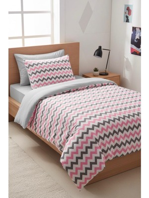 Üntaş Desıgn Of Colours Tek Kişilik Lastikli Çarşaflı Nevresim Takımı