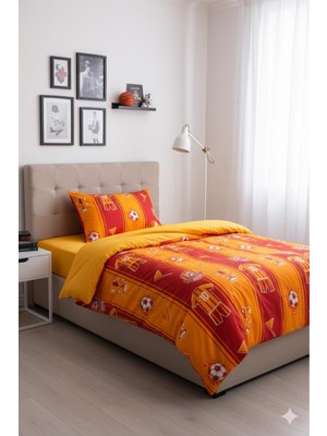 Üntaş Desıgn Of Colours Tek Kişilik Lastikli Çarşaflı Nevresim Takımı