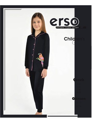 ERSOY 533U Kız Çocuk Uzun Kollu Pijama Takımı