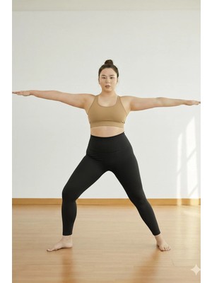 Bitangosu Büyük Beden Sporcu Tayt- Yüksek Bel- Korseli-Her Mevsim Çok Rahat-Esnek