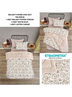 Ete Hometex Tek Kişilik Welsoft Uyku Seti