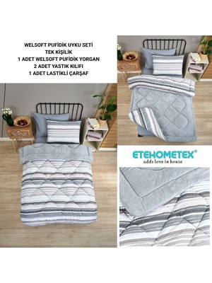 Ete Hometex Tek Kişilik Welsoft Uyku Seti