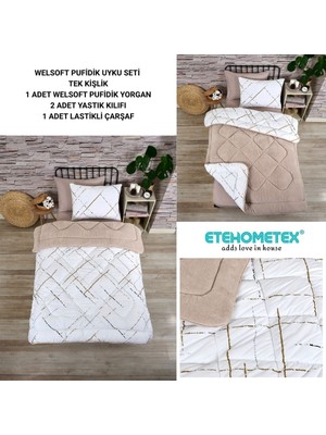 Ete Hometex Tek Kişilik Welsoft Uyku Seti