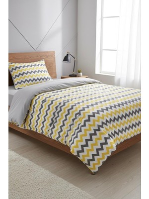 Üntaş Desıgn Of Colours Tek Kişilik Lastikli Çarşaflı Nevresim Takımı