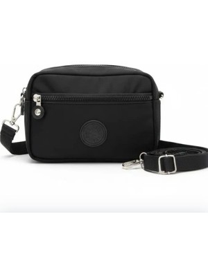 SSO Mini Cüzdan Boy 3 Bölmeli Krinkıl Kumaş Omuz El ve Kol Çantası