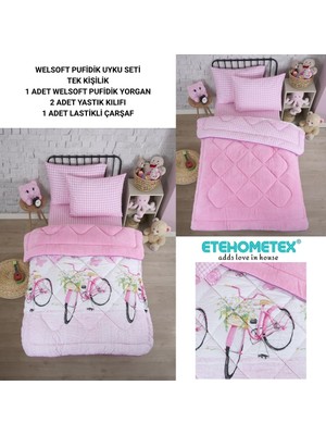 Ete Hometex Tek Kişilik Welsoft Uyku Seti