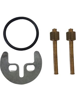 Novax Çiftli Batarya At Takımı Banyo Lavabo Bataryası Montaj Seti Bağlantı Vidası Çiftli Model