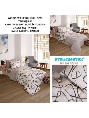 Ete Hometex Tek Kişilik Welsoft Uyku Seti