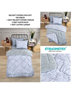 Ete Hometex Tek Kişilik Welsoft Uyku Seti