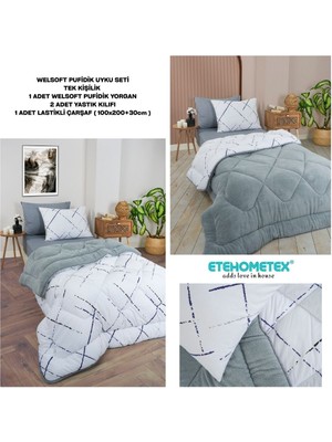 Ete Hometex Tek Kişilik Welsoft Uyku Seti