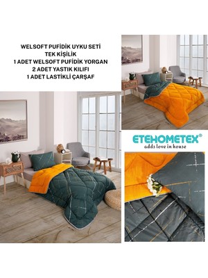 Ete Hometex Tek Kişilik Welsoft Uyku Seti