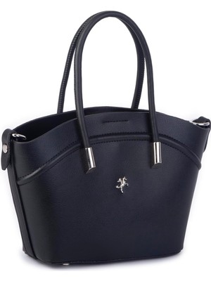 Nas 1375 Kadın Mini Sepet Çanta El ve Çapraz Çanta Siyah