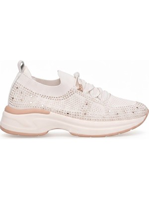 Guja 26Y308-2 Kadın Taşlı Yürüyüş Ayakkabısı Bej