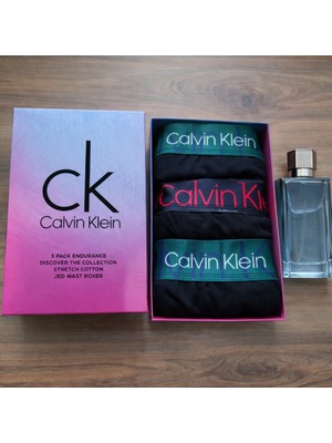Calvin Klein Premium Boxer+Parfüm L