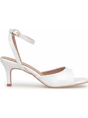 Ayakkabı Fuarı Elit PM44 K0112 Kadın Klasik Topuklu Ayakkabı Sedef