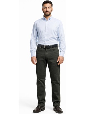 Dennys New Jarsin Regular Fit Likralı Erkek Kanvas Jean Pantolon 7114