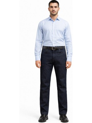 Dennys New Jarsin Regular Fit Likralı Erkek Kanvas Jean Pantolon 7115