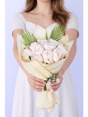 Yapay Çiçek Sitesi Yapay Kız Isteme Çiçeği Özel Gün Buketi Model 8