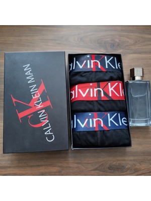 Calvin Klein Premium Boxer+Parfüm Xxl