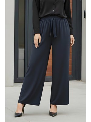 İmaj Butik Antrasit Bol Paça Sandy Pantolon