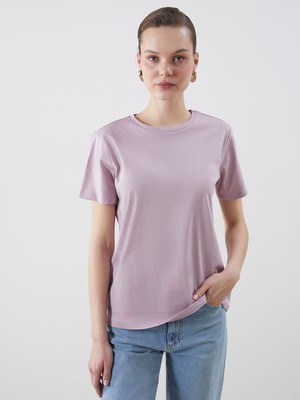 Lc Waikiki Yeni Sezon Bisiklet Yaka Kadın Tişört