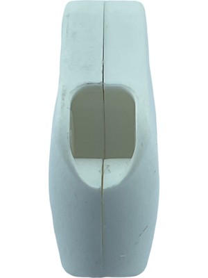 MorPerde Perde Ağırlık Beyaz Küp Elçek