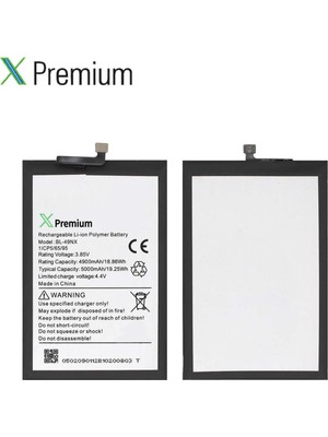 Tp Infinix Smart 8 Uyumlu Batarya Xpremium Pil Süper Yüksek Kalite 5000 Mah BL-49NX