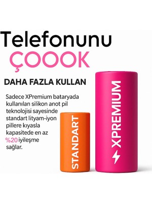 Tp Huawei Psmart 2021 Batarya Xpremium Pil Süper Yüksek Kalite HB526488EEW