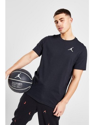 Nike Jordan Jumpman Erkek Siyah Pamuklu Spor Tişört