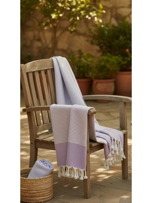 Vivesta Home 90X170 Hürrem Desen Peştemal Plaj Havlusu – %100 Pamuk, Hafif ve Hızlı Kuruyan Deniz & Spa Havlusu