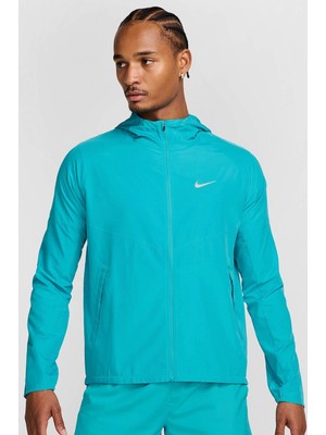 Nike Repel Miler Running Erkek Turkuaz Spor Ceket