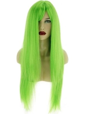 Tp Buğz Yeşil Peruk Saç