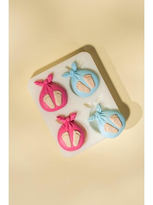 Rufus Concept Baby Bag Dörtlü Silikon Mum Kalıbı