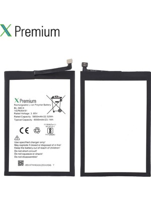 Tp Infinix Smart 7 Uyumlu Batarya Xpremium Pil Süper Yüksek Kalite 6000 Mah BL-58CX