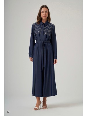 Nuss 2034 Elbise Denim