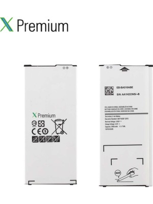 Tp Samsung A5 2017 Uyumlu Batarya Xpremium Pil Süper Yüksek Kalite 2900 Mah EB-BA510ABE