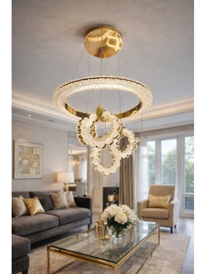 Bera Sarkıt LED 4 Lü Modern Avize