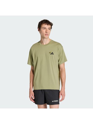 Adidas Terrex KB9610 Terrex Nature Logo Grafik Tişört